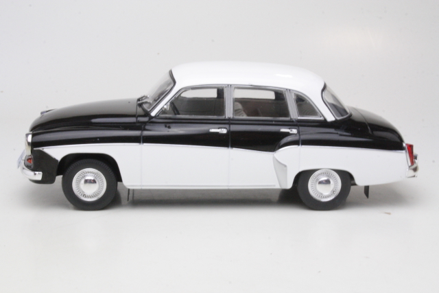Wartburg 312 1966, musta/valkoinen