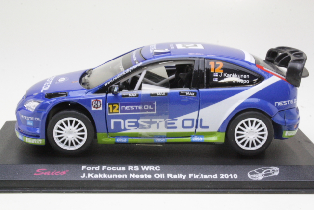 Ford Focus RS WRC08, Finland 2010, J.Kankkunen, no.12