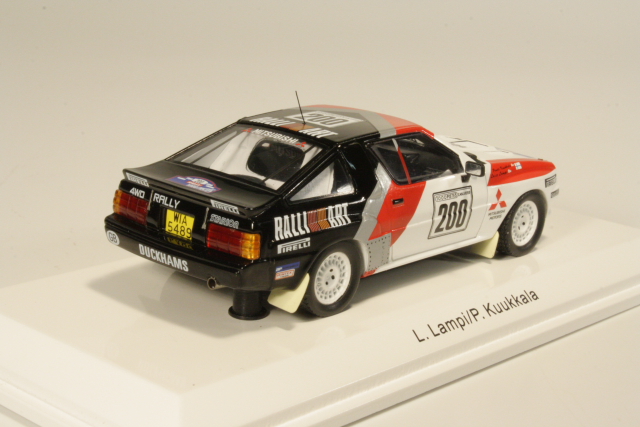 Mitsubishi Starion 4WD, Mille Pistes Rally 1984, L.Lampi, no.200