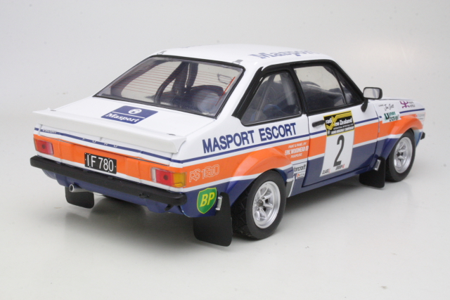 Ford Escort Mk2 RS1800, New Zealand 1977, A.Vatanen, no.2 - Sulje napsauttamalla kuva