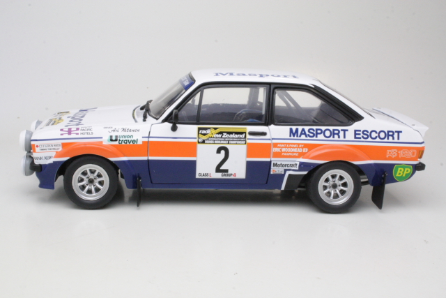 Ford Escort Mk2 RS1800, New Zealand 1977, A.Vatanen, no.2