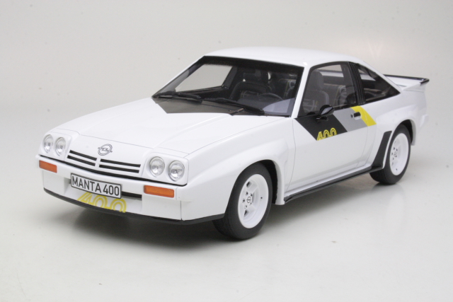 Opel Manta B 400 1982, valkoinen - Sulje napsauttamalla kuva