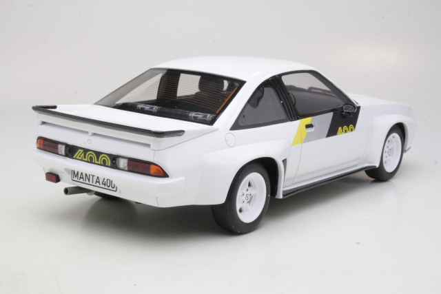 Opel Manta B 400 1982, valkoinen - Sulje napsauttamalla kuva