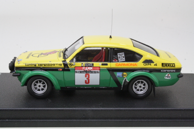Opel Kadett GT/E, dell'Isola d'Elba 1977, W.Röhr, no.3