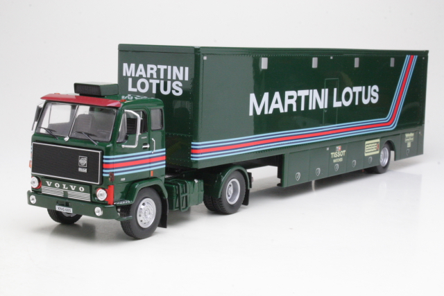 Volvo F89 "Martini-Lotus Racing Transport" - Sulje napsauttamalla kuva