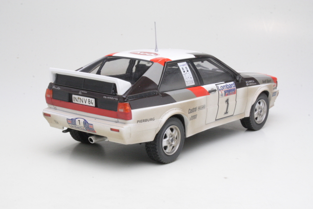 Audi Quattro A1, RAC 1982, H.Mikkola, no.1