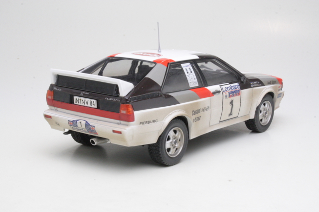 Audi Quattro A1, RAC 1982, H.Mikkola, no.1 - Sulje napsauttamalla kuva