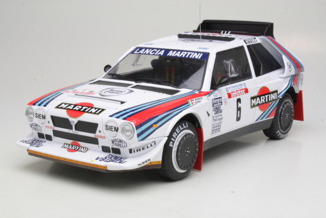 Lancia Delta S4, Tour de Corse 1986, M.Biasion, no.6