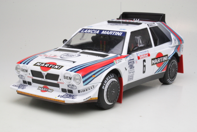 Lancia Delta S4, Tour de Corse 1986, M.Biasion, no.6 - Sulje napsauttamalla kuva