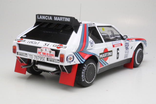 Lancia Delta S4, Tour de Corse 1986, M.Biasion, no.6 - Sulje napsauttamalla kuva