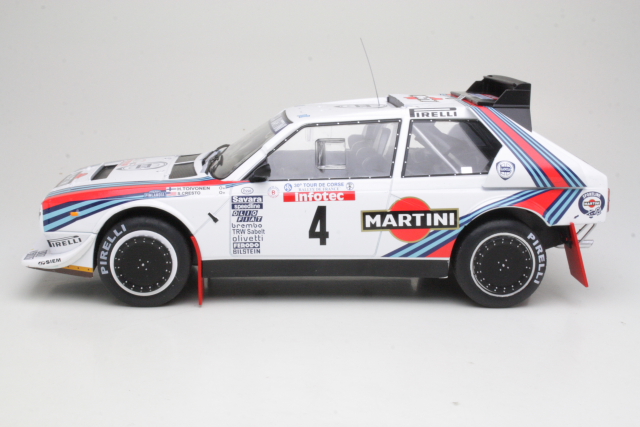 Lancia Delta S4, Tour de Corse 1986, H.Toivonen, no.4