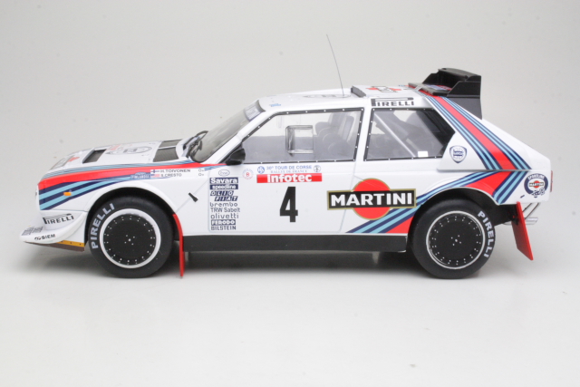 Lancia Delta S4, Tour de Corse 1986, H.Toivonen, no.4 - Sulje napsauttamalla kuva