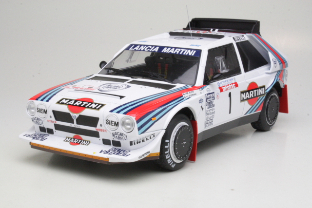 Lancia Delta S4, Tour de Corse 1986, M.Alen, no.1