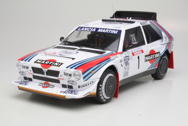 Lancia Delta S4, Tour de Corse 1986, M.Alen, no.1 - Sulje napsauttamalla kuva