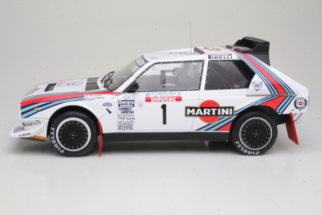 Lancia Delta S4, Tour de Corse 1986, M.Alen, no.1 - Sulje napsauttamalla kuva