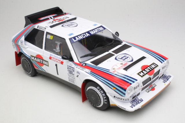 Lancia Delta S4, Tour de Corse 1986, M.Alen, no.1 - Sulje napsauttamalla kuva