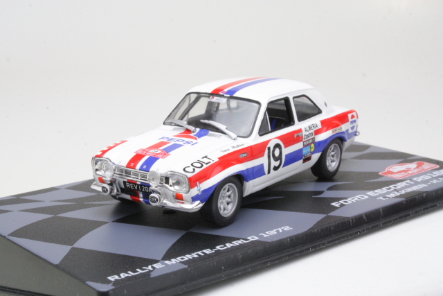 Ford Escort Mk1 RS1600, Monte Carlo 1972, T.Makinen, no.19