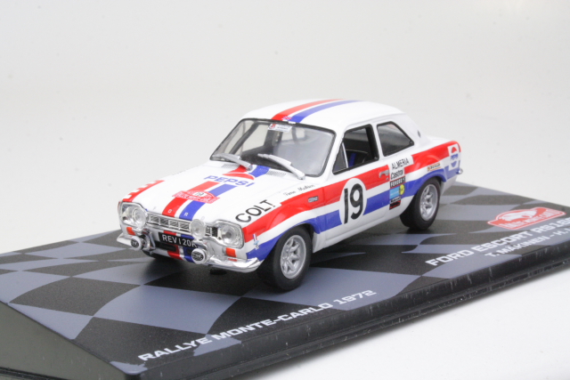 Ford Escort Mk1 RS1600, Monte Carlo 1972, T.Makinen, no.19 - Click Image to Close