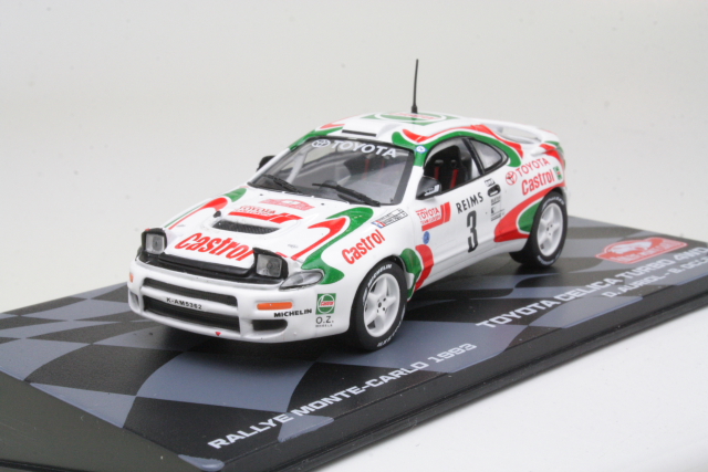 Toyota Celica Turbo 4WD ST185, Monte Carlo 1993, D.Auriol, no.3