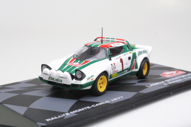 Lancia Stratos HF, 1st. Monte Carlo 1977, S.Munari, no.1 - Sulje napsauttamalla kuva