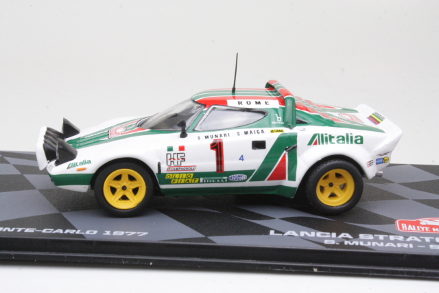 Lancia Stratos HF, 1st. Monte Carlo 1977, S.Munari, no.1