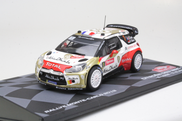 Citroen DS3 WRC, 1st. Monte Carlo 2013, S.Loeb, no.1 - Sulje napsauttamalla kuva