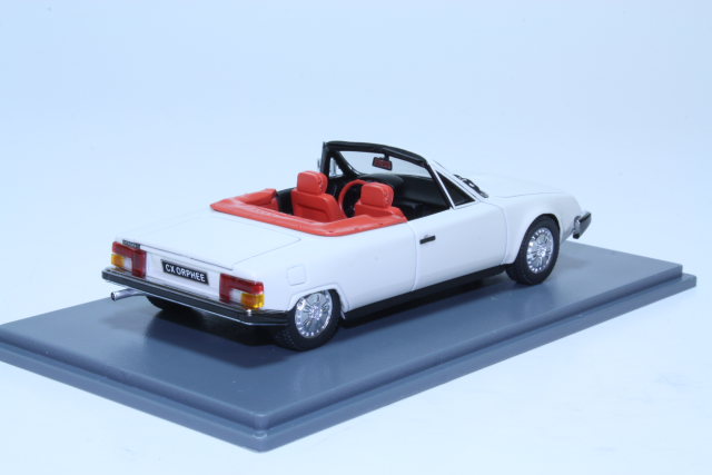 Citroen CX Orphee Cabrio 1983, valkoinen