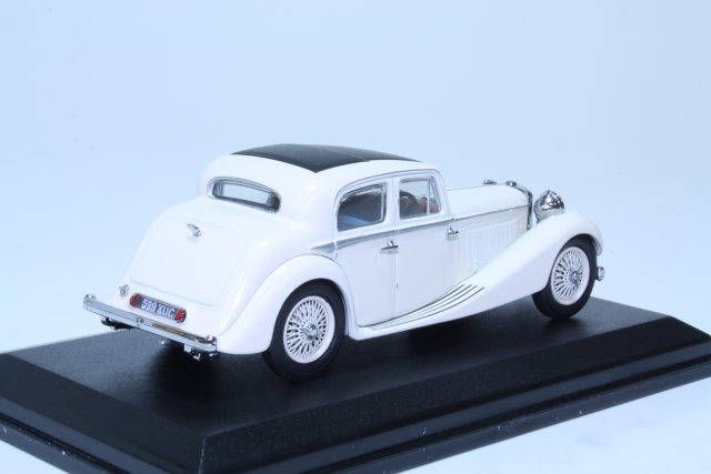 Jaguar SS 2.5 Litre Saloon 1937, white