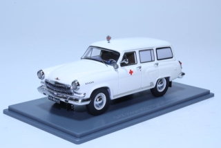 Volga GAZ M22 1960 Ambulance, white