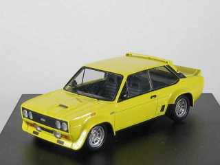 Fiat 131 Abarth "Muleto" 1976, keltainen - Sulje napsauttamalla kuva