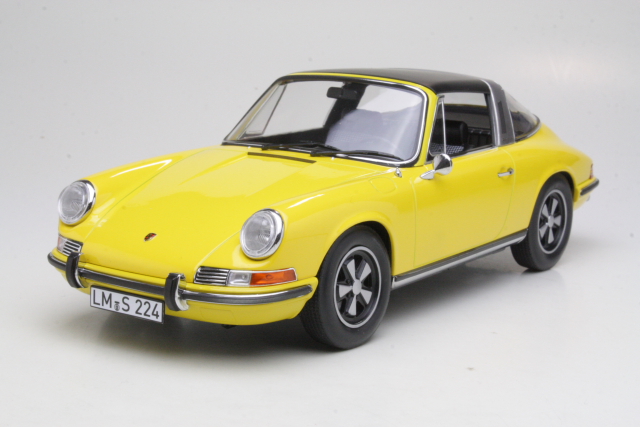 Porsche 911E Targa 1969, keltainen