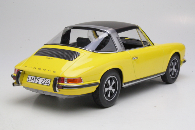 Porsche 911E Targa 1969, keltainen