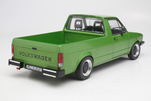 VW Caddy 1982 "Custom", vihreä - Sulje napsauttamalla kuva