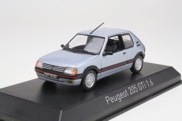 Peugeot 205 GTi 1.6 1988, sininen - Sulje napsauttamalla kuva