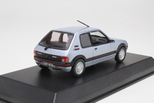 Peugeot 205 GTi 1.6 1988, sininen - Sulje napsauttamalla kuva