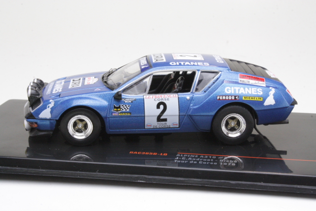 Alpine A310, Tour de Corse 1976, J.C.Andruet, no.2
