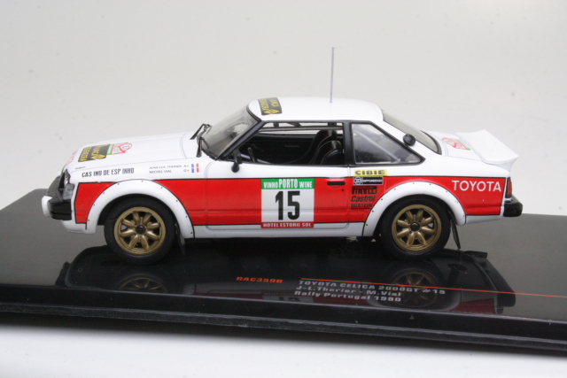Toyota Celica 2000 GT (RA40), Portugal 1980, J-L.Therier, no.15