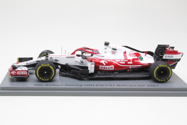 Alfa Romeo C41, Bahrain GP 2021, K.Räikkönen, no.7 - Click Image to Close