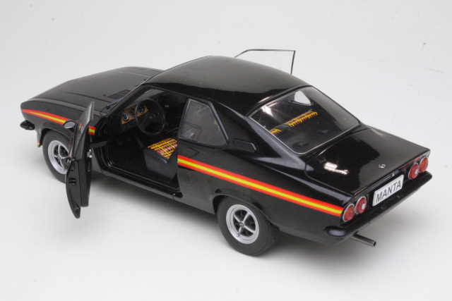 Opel Manta A GT/E 1974, musta