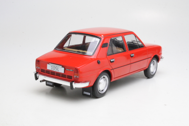 Skoda 105L 1976, red - Click Image to Close