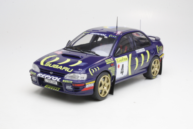 Subaru Impreza 555, Monte Carlo 1995, C.McRae, no.4 - Sulje napsauttamalla kuva