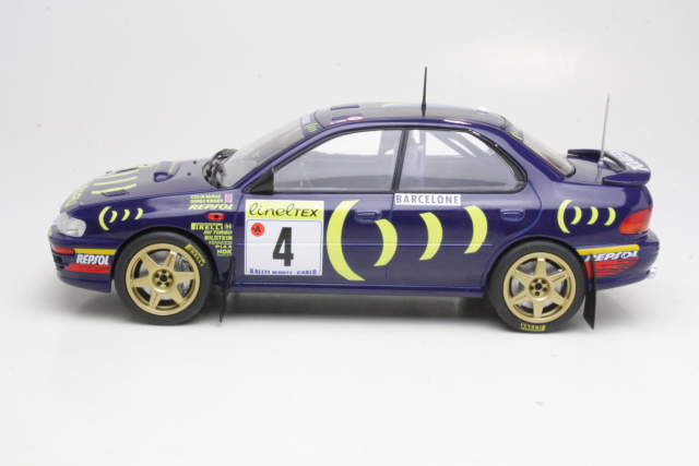 Subaru Impreza 555, Monte Carlo 1995, C.McRae, no.4 - Sulje napsauttamalla kuva