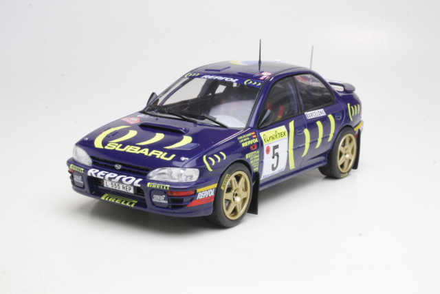 Subaru Impreza 555, Monte Carlo 1995, C.Sainz, no.5 - Sulje napsauttamalla kuva