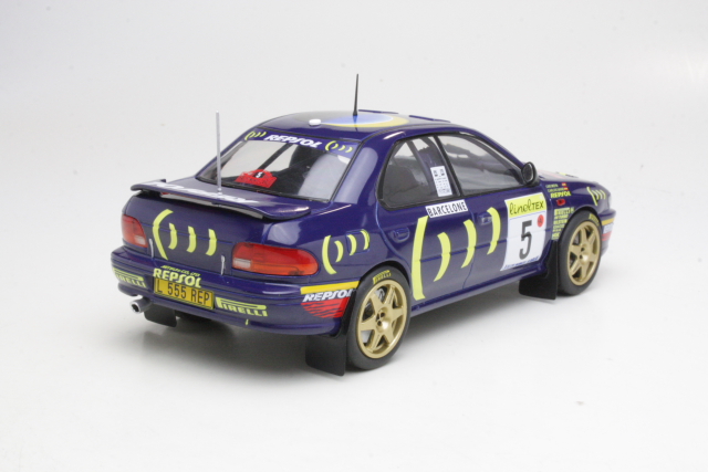 Subaru Impreza 555, Monte Carlo 1995, C.Sainz, no.5 - Sulje napsauttamalla kuva