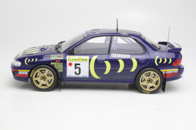 Subaru Impreza 555, Monte Carlo 1995, C.Sainz, no.5 - Sulje napsauttamalla kuva