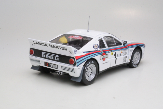 Lancia Rally 037, Monte Carlo 1983, W.Röhrl, no.1