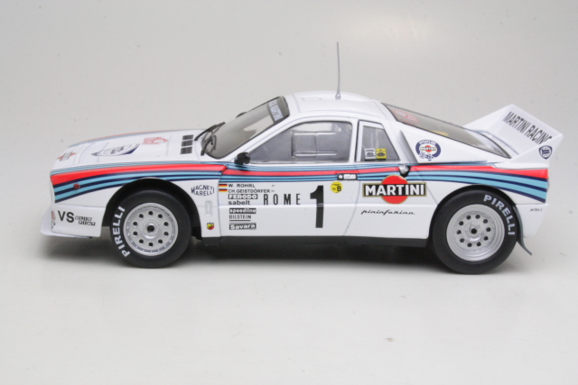 Lancia Rally 037, Monte Carlo 1983, W.Röhrl, no.1