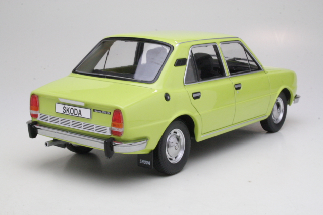 Skoda 120LS 1979, yellow - Click Image to Close