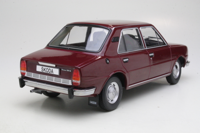 Skoda 120LS 1979, dark red - Click Image to Close