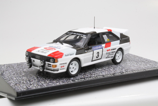 Audi Quattro, Finland 1982, H.Mikkola, no.3 - Sulje napsauttamalla kuva